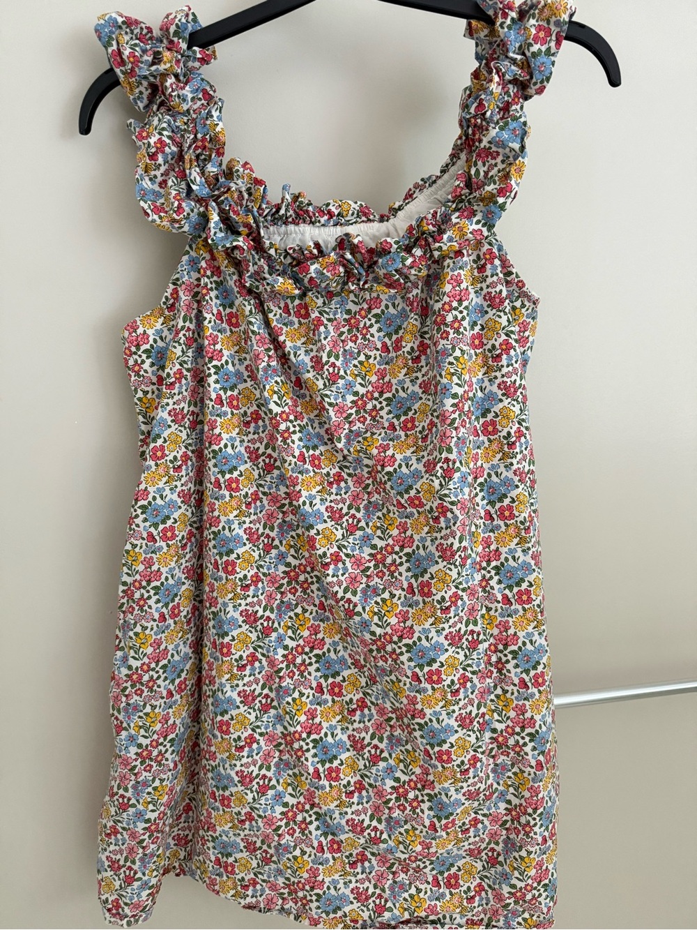 Hyacinth house liberty Floral Ruffled Strap Sundress - Multicolored